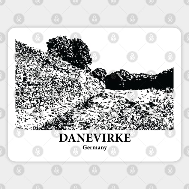 Danevirke - Germany Magnet by Lakeric